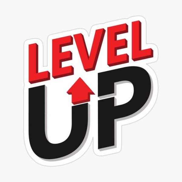 Level Up Game Sticker